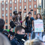 Demo gegen die Corona Maßnahmen der Regierung in Köln